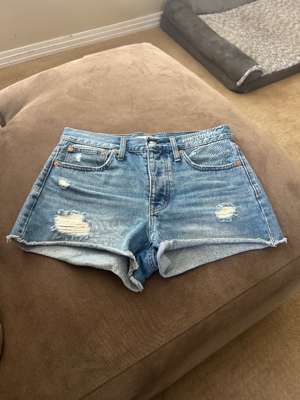 Madewell denim shorts size 25
